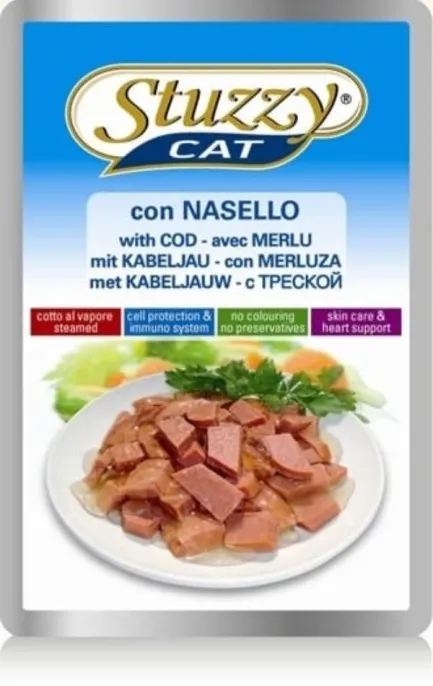 Stuzzy Cat Пауч (треска) для кошек