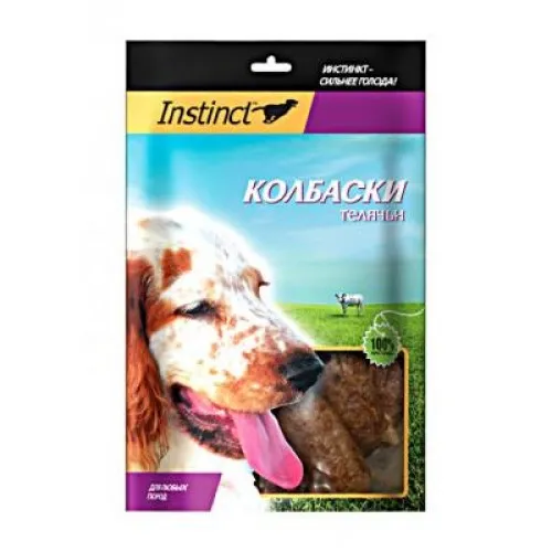 Instinct Телячьи колбаски 50 гр. для собак