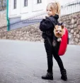 Catsy Рюкзак-переноска "Атлантис", красный для собак для кошек
