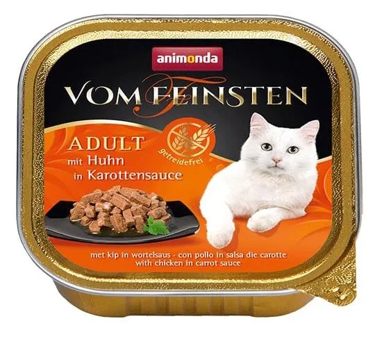 Vom Feinsten (с курицей в морковном соусе) для кошек