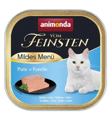 Vom Feinsten Mildes Menu (Индейка, форель) для кошек