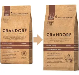 Grandorf Adult Medium & Maxi (Утка, индейка)
