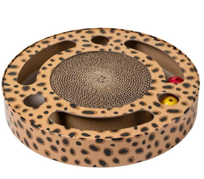 Sandezia Когтеточка SCRATCH & CATCH CHEETAH для кошек