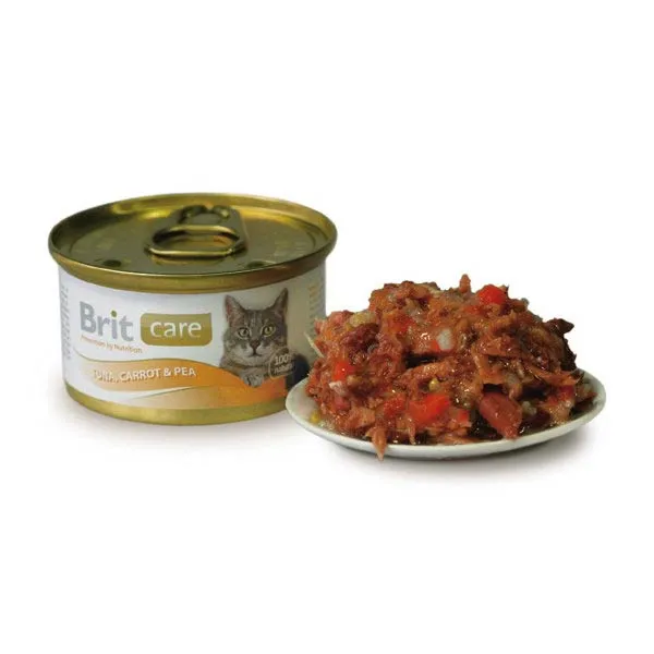 Brit Care Cat Tuna, Carrot & Pea для кошек