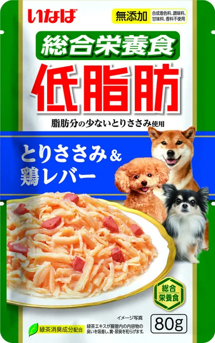 INABA Teishibo Куриное филе и куриная печень в желе для собак