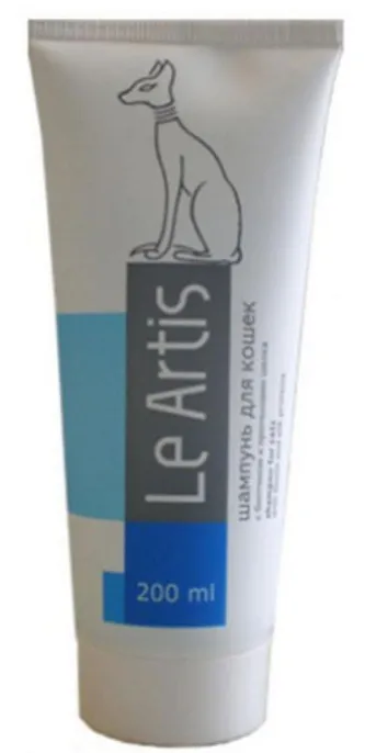 Le Artis Шампунь для кошек с биотином и протеинами шелка