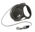 Поводок-рулетка "Flexi" "Black Design" XS, трос для собак