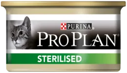 Консерва Pro Plan sterilised (Тунец, лосось) 85гр для кошек