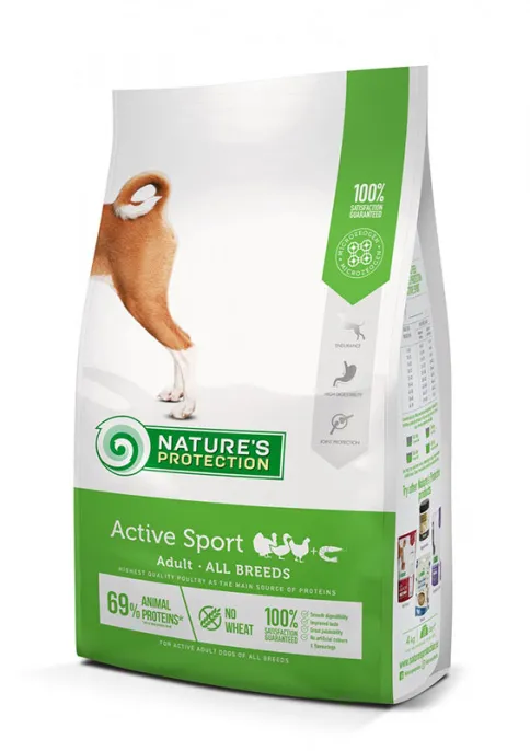 Nature's Protection Adult Active Sport, 4 кг
