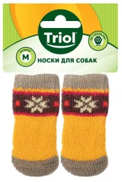 Triol Носки Снежинка для собак
