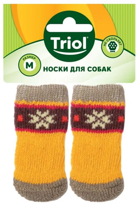 Triol Носки Снежинка для собак