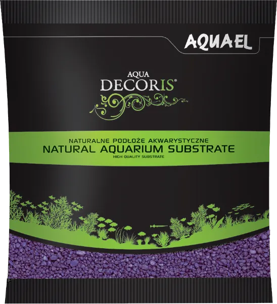 Aquael Грунт Aqua Decoris (фиолетовый), 2-3 мм