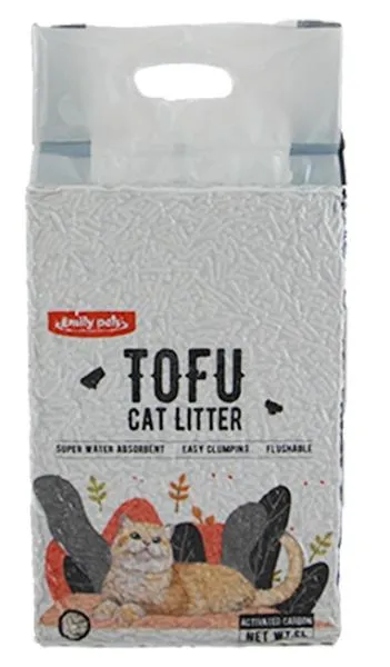 Emily Pets Наполнитель Tofu (Активированный уголь) для кошек