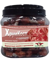 GreenQZin "Хрумкость"(Фуршетные канапе с цыплёнком) для собак