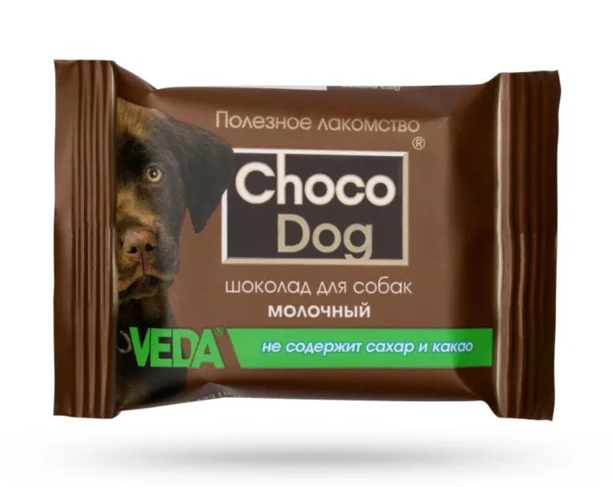 VEDA Шоколад молочный "Choco Dog" для собак