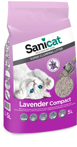 Sanicat Compact Lavanda для кошек