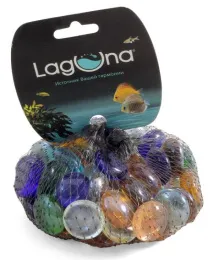 Laguna Грунт стеклянный "Пуговки", 300 г