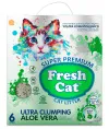 Fresh Cat Комкующийся наполнитель Алоэ вера для кошек