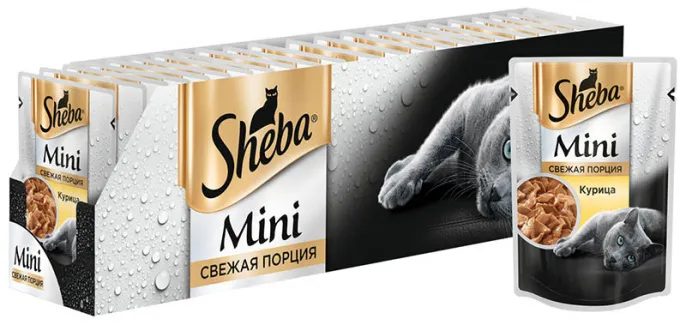 Sheba Mini (Курица) для кошек