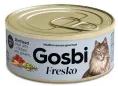Gosbi Fresko Sterilized (Говядина, курица, зелень) для кошек
