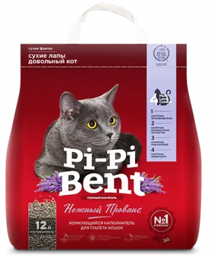 Наполнитель Pi-Pi-Bent Нежный прованс для кошек