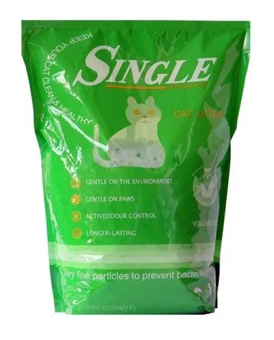 Наполнитель Single Aloe Vera для кошек