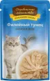 "Деревенские лакомства" Филейный тунец в нежном желе для кошек