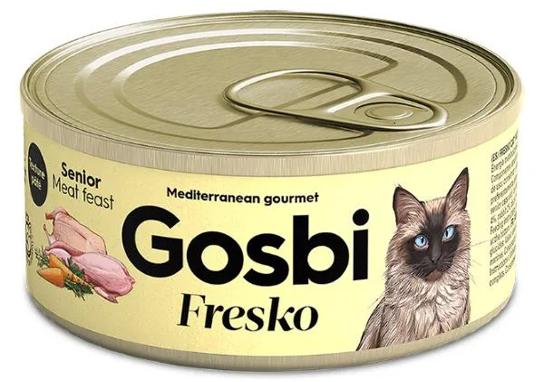 Gosbi Fresko Senior Cat (Мясное наслаждение) для кошек