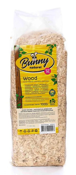 Bunny подстилка древесная для грызунов