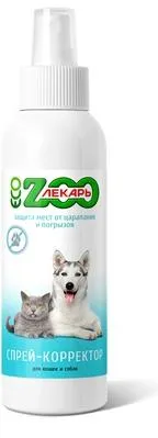 "ЭКО ZOOЛЕКАРЬ" Спрей защита от царапанья и погрызов для собак для кошек