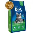Корм Brit Premium Cat Sterilised (Курица и печень) для кошек, 300 г