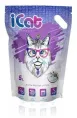iCat Силикагелевый наполнитель Лаванда для кошек