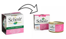 Schesir Chicken Ham (Цыпленок, ветчина) для кошек