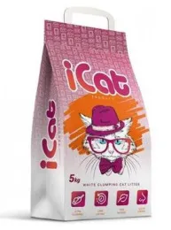 iCat Наполнитель комкующийся Без запаха для кошек
