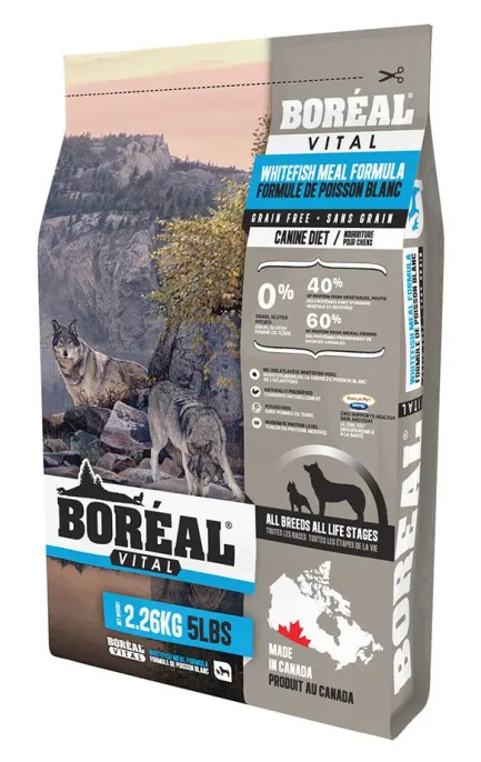 Boreal Vital GF All Breeds Dog (Белая рыба), 2,26 кг