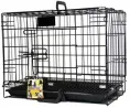 PetsLife Клетка для собаки, черная