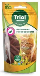 Triol PT32 Мини-сосиски из утки для кошек