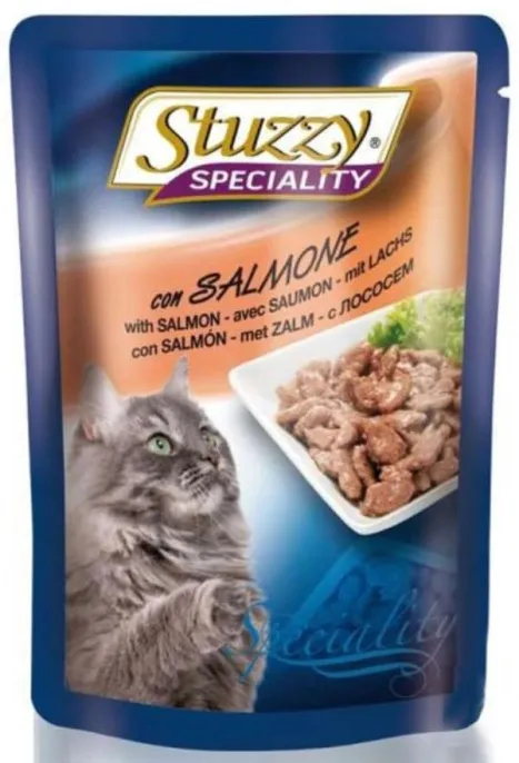 Stuzzy Speciality Cat Пауч (лосось) для кошек