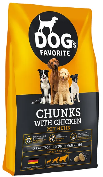 Dog's Favorite Chunks (Курица), 15 кг