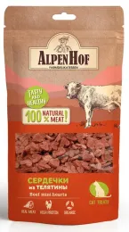 AlpenHof Сердечки из телятины для кошек