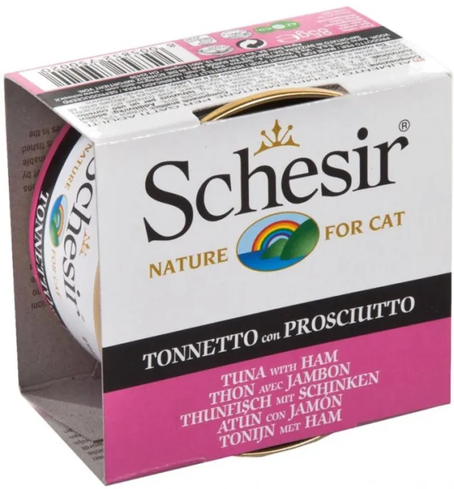 Schesir Tuna Ham (Тунец, ветчина) для кошек