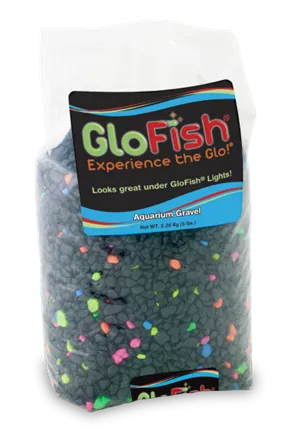 GloFish Гравий с GLO вкраплениями, 2,26 кг