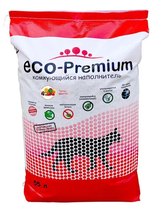 ECO-Premium (Тутти-фрутти) для кошек