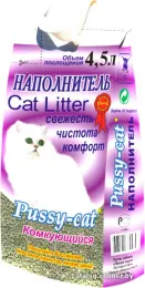 Наполнитель Pussy Cat комкующийся
