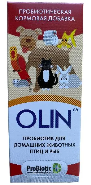 Пробиотик OLIN для домашних животных, птиц и рыб для собак для кошек