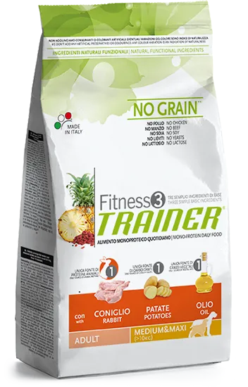 Trainer Fitness Adult Medium & Maxi (Кролик, картофель)