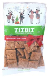 ТИТБИТ Начос в мясной обсыпке для собак (Новогодняя коллекция)