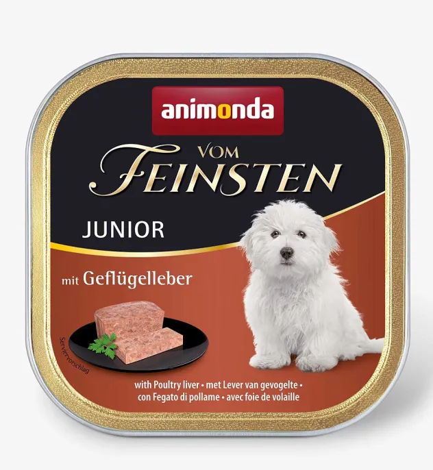 Vom Feinsten Junior (Печень домашней птицы) для собак
