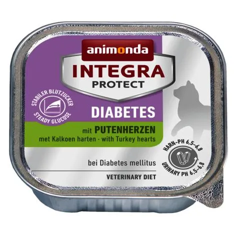 Влажный корм Animonda Integra Protect Diabetes Cat (Сердце индейки) для кошек