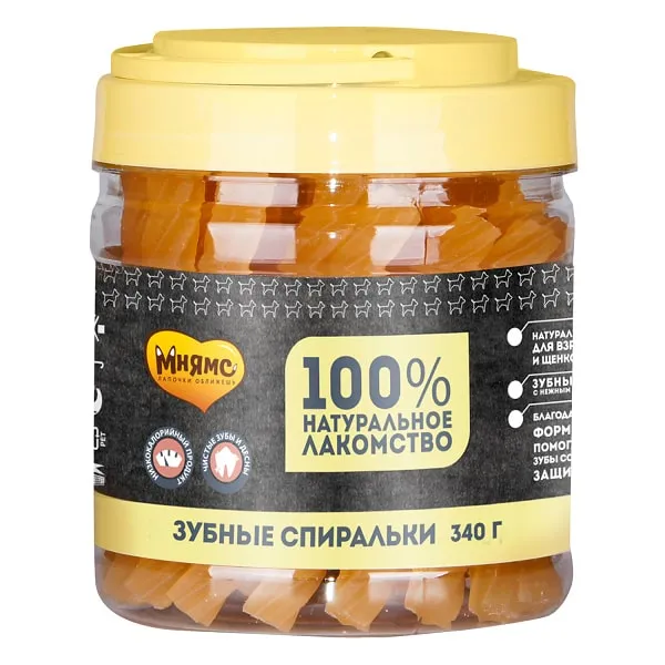 Мнямс Зубные спиральки для собак